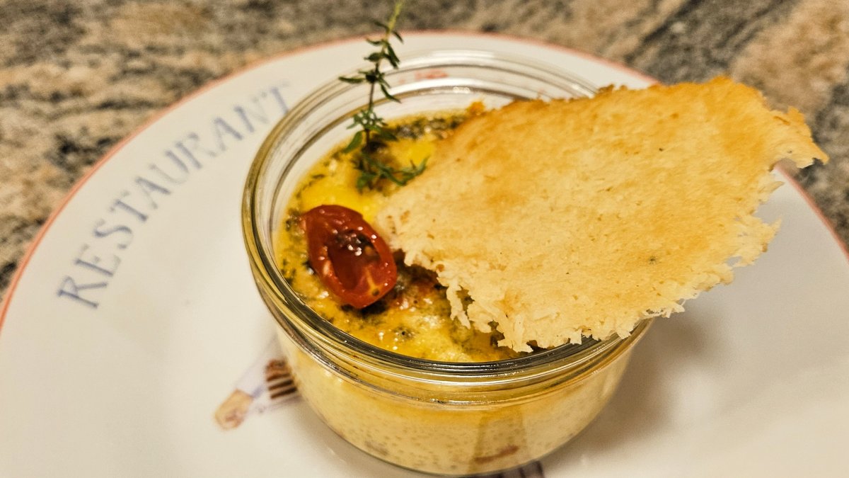 herzhafte Crème brûlée